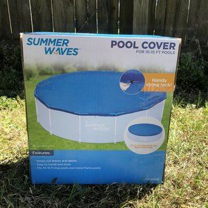 Summer Waves Pool Cover for 10-15ft Pools